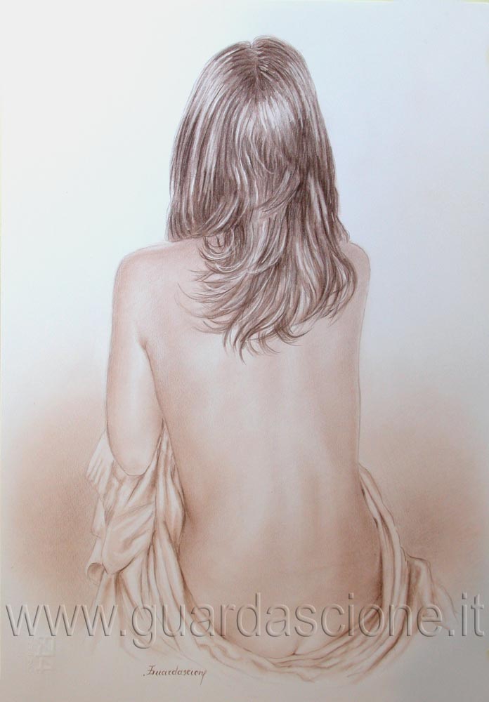 nudo femminile eseguito da foto
